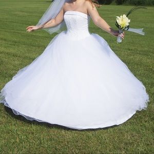 David’s bridal collection wedding dress